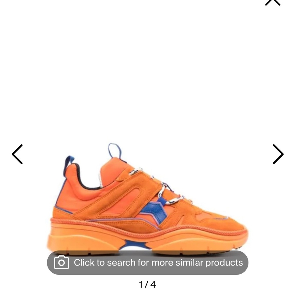 Isabel Marant Kindsay Sneakers Orange